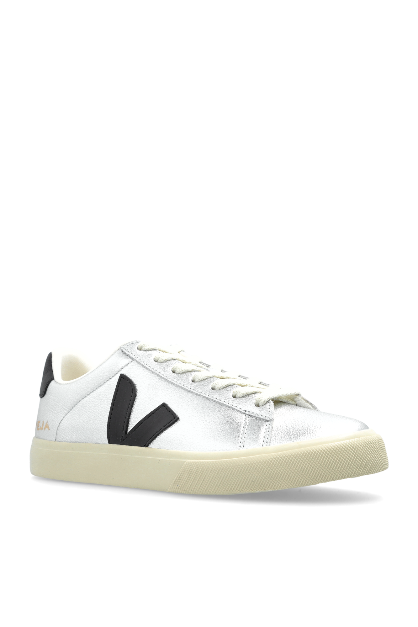 v Silver Campo Leather sports shoes Veja - Vitkac GB